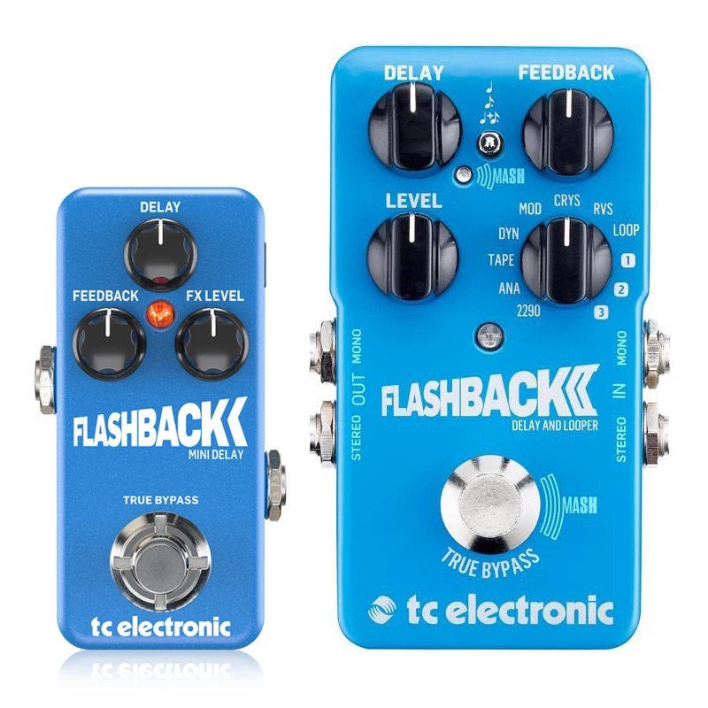 New TC Flashback Mini X4 Delay Looper 2nd generation new delay delay stompbox
New TC Flashback Mini X4 Delay Looper 2nd generation new delay delay stompbox