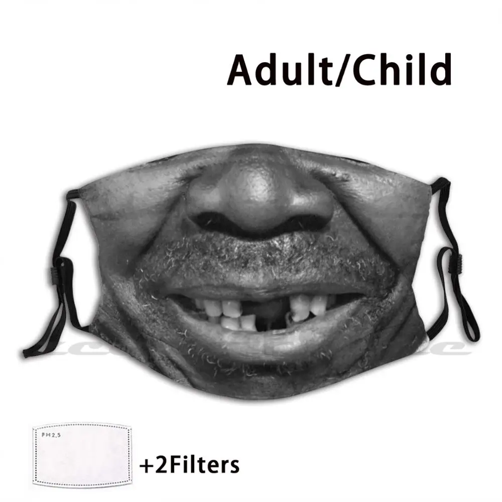 Toothless Man Face Custom Pattern Washable Filter Pm2.5 Adult Kids Mask Toothless No Tooth Funny Smile 19
Toothless Man Face Custom Pattern Washable Filter Pm2.5 Adult Kids Mask Toothless No Tooth Funny Smile 19