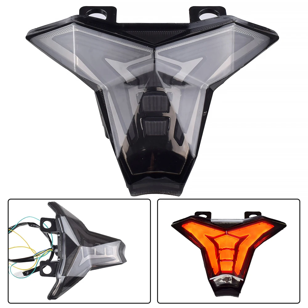 Motorcycle LED Taillight Moto Turn Signal Lights for Kawasaki Z1000 Ninja ZX10R 2014-2018 Motorbike Tail Light Accessories
Motorcycle LED Taillight Moto Turn Signal Lights for Kawasaki Z1000 Ninja ZX10R 2014-2018 Motorbike Tail Light Accessories