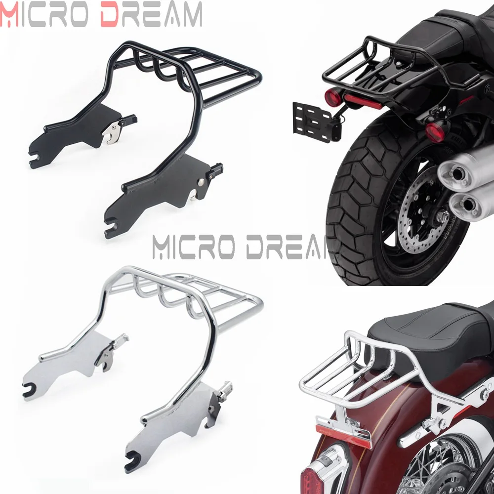 For Harley Softail FLSB Sport Glide Low Rider FXLR FXLRS 2018-Up Holdfast Two Up Luggage Rack Motorcycle Luggage Carrier Bracket
For Harley Softail FLSB Sport Glide Low Rider FXLR FXLRS 2018-Up Holdfast Two Up Luggage Rack Motorcycle Luggage Carrier Bracket