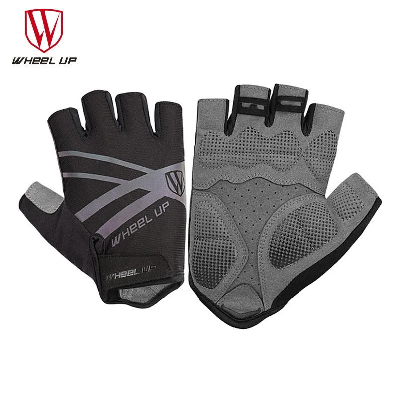 WHEEL UP Reflective Bike Gloves Fitness Gloves Men Women Half Finger Bicycle Glove Breathable Shock Absorption Cycling Gloves
WHEEL UP Reflective Bike Gloves Fitness Gloves Men Women Half Finger Bicycle Glove Breathable Shock Absorption Cycling Gloves