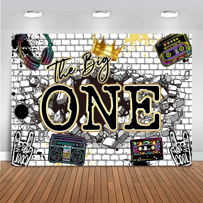 Brick Wall Baby 1st Birthday Photography Backdrop Crown Rock Music Backdrop The Big One Birthday Party Photo Background Decor
Brick Wall Baby 1st Birthday Photography Backdrop Crown Rock Music Backdrop The Big One Birthday Party Photo Background Decor