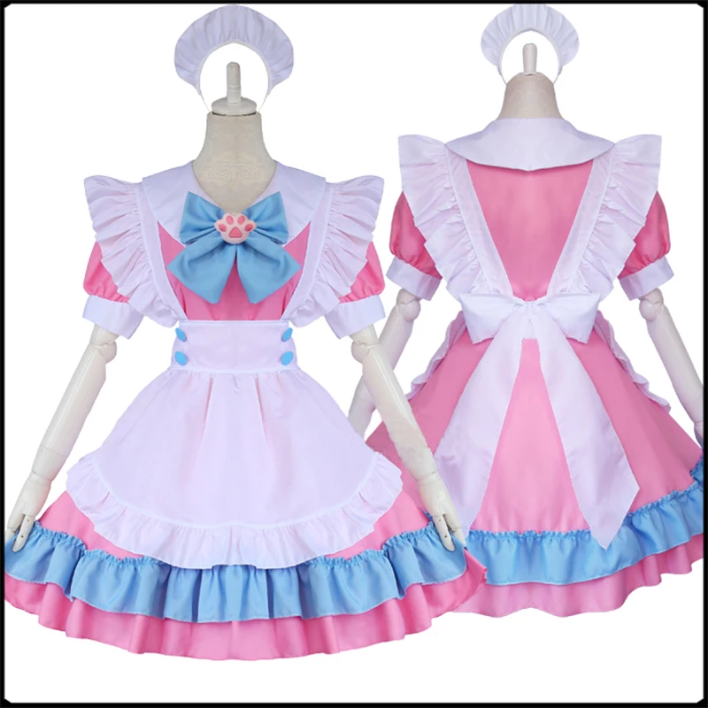 Pink Cute Cat Lolita Maid Dress Cosplay Costume Suit for Girls Woman Waitress Maid Party Stage Costumes
Pink Cute Cat Lolita Maid Dress Cosplay Costume Suit for Girls Woman Waitress Maid Party Stage Costumes