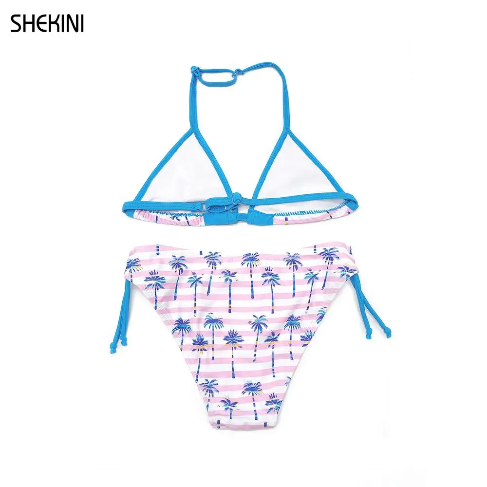 SHEKINI Girls Swimsuit Halter Triangle Bikini Cute Lace Print Two Piece Children's Swimwear Beach Bathing Suits Teenage Bikini
SHEKINI Girls Swimsuit Halter Triangle Bikini Cute Lace Print Two Piece Children's Swimwear Beach Bathing Suits Teenage Bikini