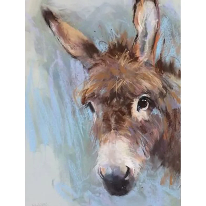 5D DIY Diamond Painting Full Square Round Drill Animal Donkey Diamond Embroidery Cross Stitch Mosaic Wall Decor Pictures L07
5D DIY Diamond Painting Full Square Round Drill Animal Donkey Diamond Embroidery Cross Stitch Mosaic Wall Decor Pictures L07