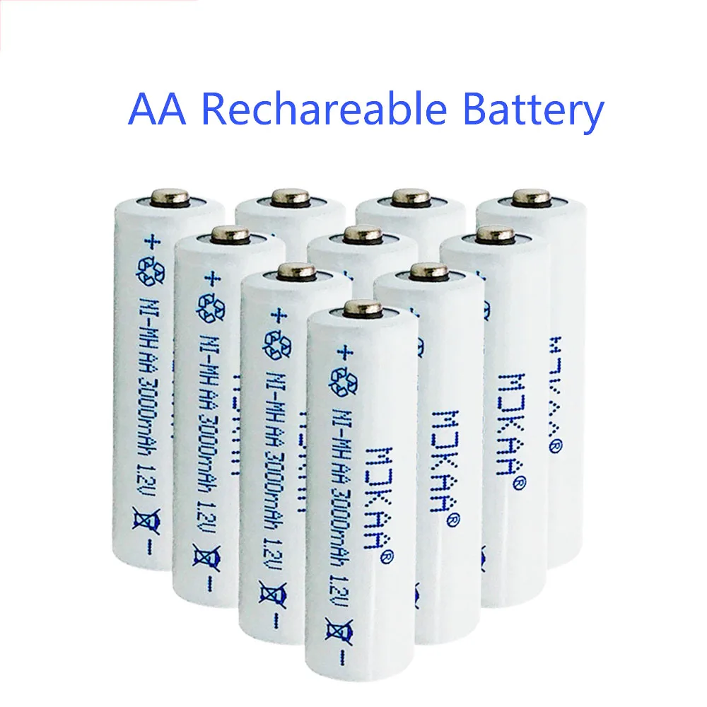 Sale Cheap High Capacity NIMH 3000 MAh AA 1.2V Rechargeable Battery for Watch Toys
Sale Cheap High Capacity NIMH 3000 MAh AA 1.2V Rechargeable Battery for Watch Toys