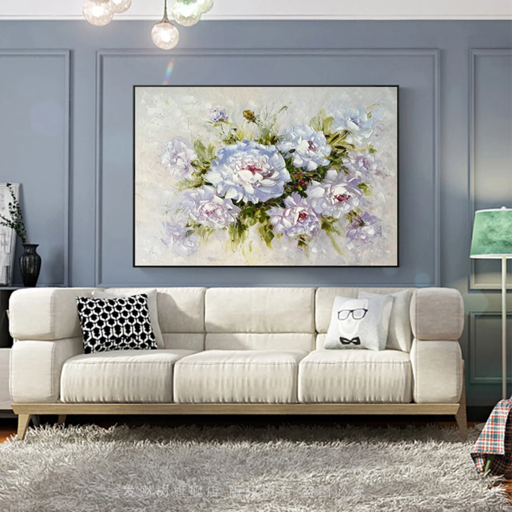 Handmade Flower Oil Painting, Abstract Palette Knife White Red Pink Flower Oil Painting, Canvas Painting, Living Room Decoration
Handmade Flower Oil Painting, Abstract Palette Knife White Red Pink Flower Oil Painting, Canvas Painting, Living Room Decoration