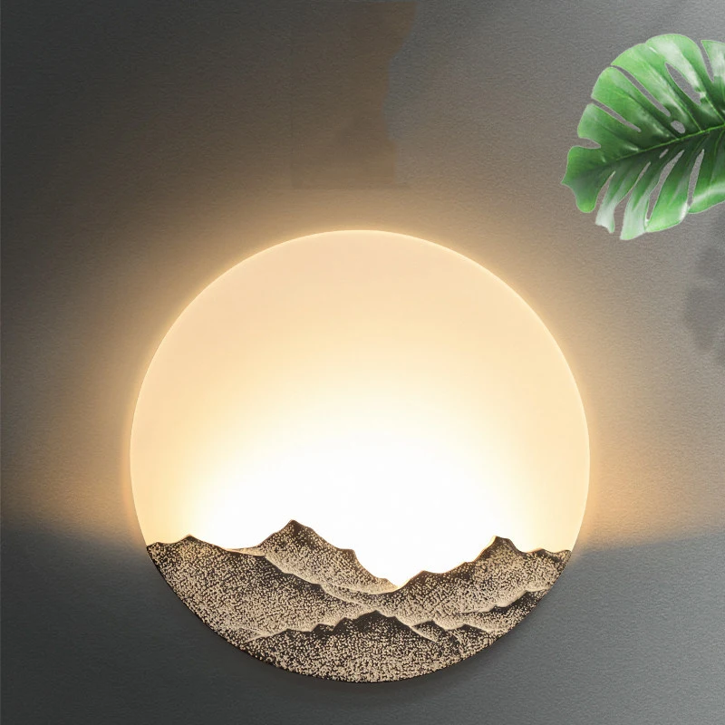 New Chinese Style Wall Lamp LED Bedroom Creative Personality Bedside Lamp Zen Aisle Lamp Bedroom Lights Led Home Light Fixtures
New Chinese Style Wall Lamp LED Bedroom Creative Personality Bedside Lamp Zen Aisle Lamp Bedroom Lights Led Home Light Fixtures