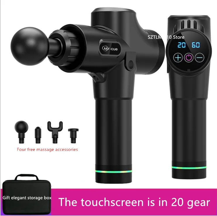 B103Sports Fascia Gun Touch Screen Vibration Muscle Massage Gun Massage Gun Fascia Gun Neck Massager Vibration Fitness
B103Sports Fascia Gun Touch Screen Vibration Muscle Massage Gun Massage Gun Fascia Gun Neck Massager Vibration Fitness