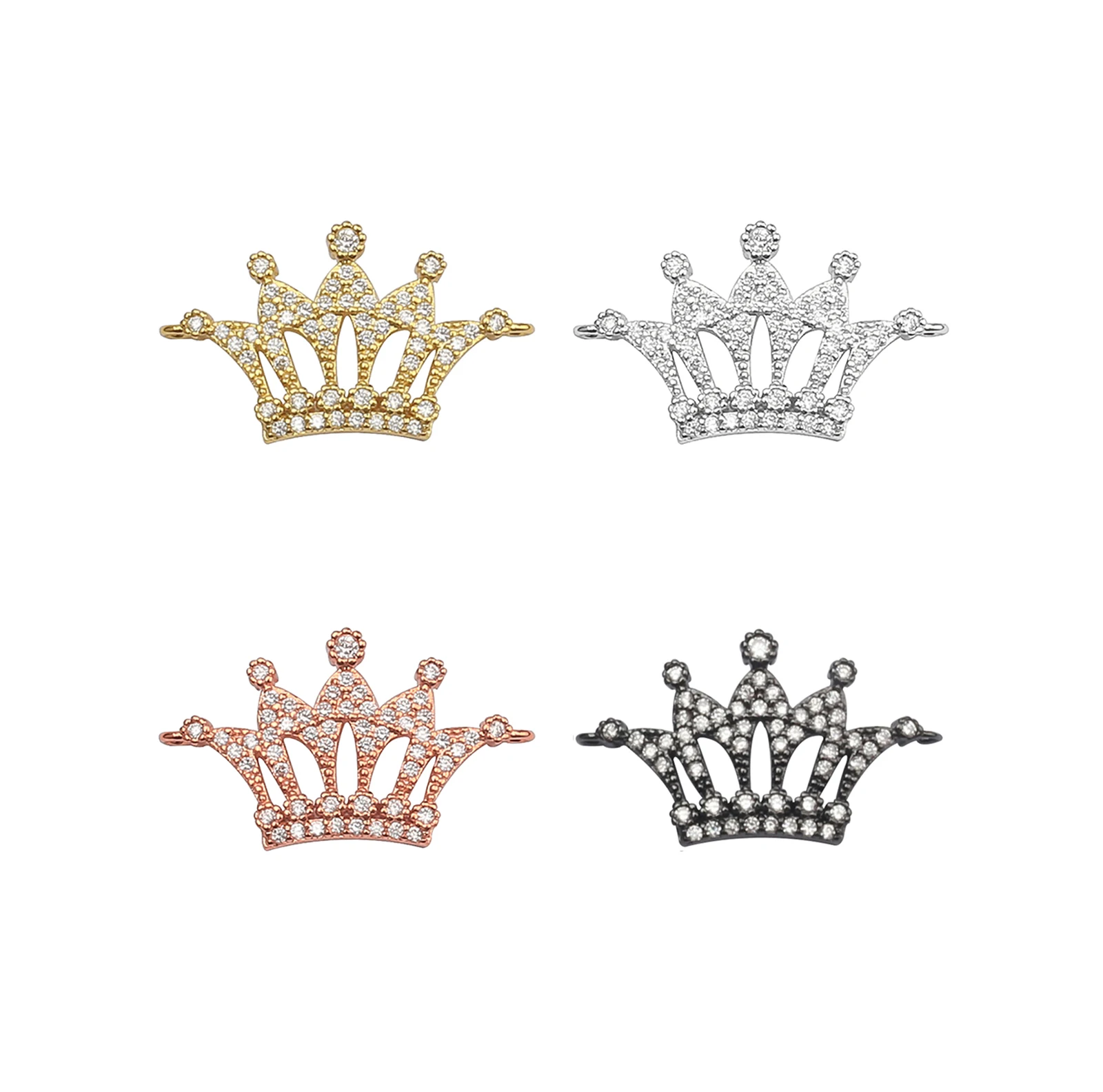 10pcs/Lot CZ Spacer Crown Beads Brass Micro Pave Cubic Zirconia Beads Jewelry Making Diy Charms Bracelet Wholesale CZBS27
10pcs/Lot CZ Spacer Crown Beads Brass Micro Pave Cubic Zirconia Beads Jewelry Making Diy Charms Bracelet Wholesale CZBS27