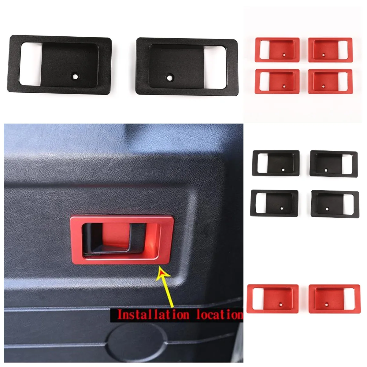 Aluminum Alloy Car Door Inner Door Bowl Shell Accessories Modification Replacement Parts For Land Rover Defender 90 110 04-2018
Aluminum Alloy Car Door Inner Door Bowl Shell Accessories Modification Replacement Parts For Land Rover Defender 90 110 04-2018
