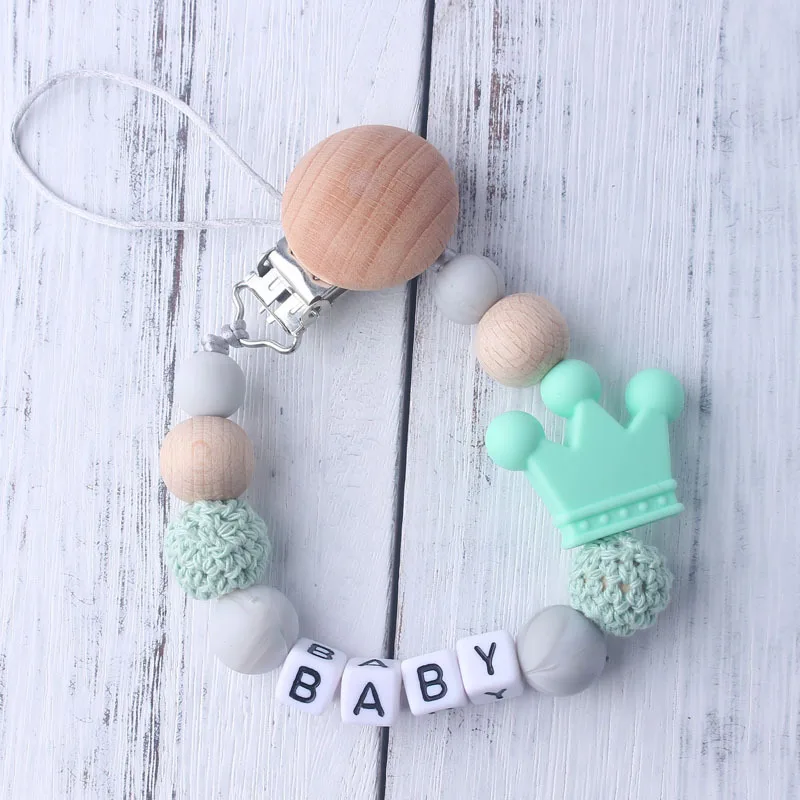 Baby products Teether anti-drop chain Food grade silicone pacifier chain Handmade baby Teether toy
Baby products Teether anti-drop chain Food grade silicone pacifier chain Handmade baby Teether toy