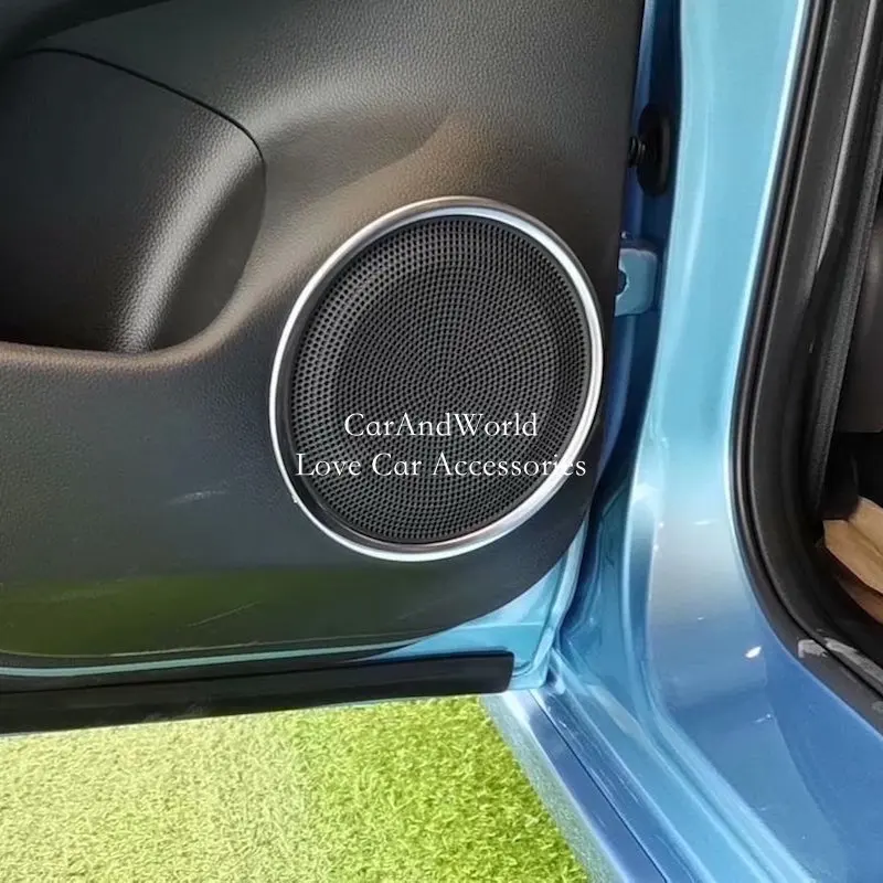 Matte ABS Chrome For Honda Fit Jazz GR 2020-2025 Interior Door Speaker Audio Sound Frame Ring Cover Trims Car Accessories
Matte ABS Chrome For Honda Fit Jazz GR 2020-2025 Interior Door Speaker Audio Sound Frame Ring Cover Trims Car Accessories
