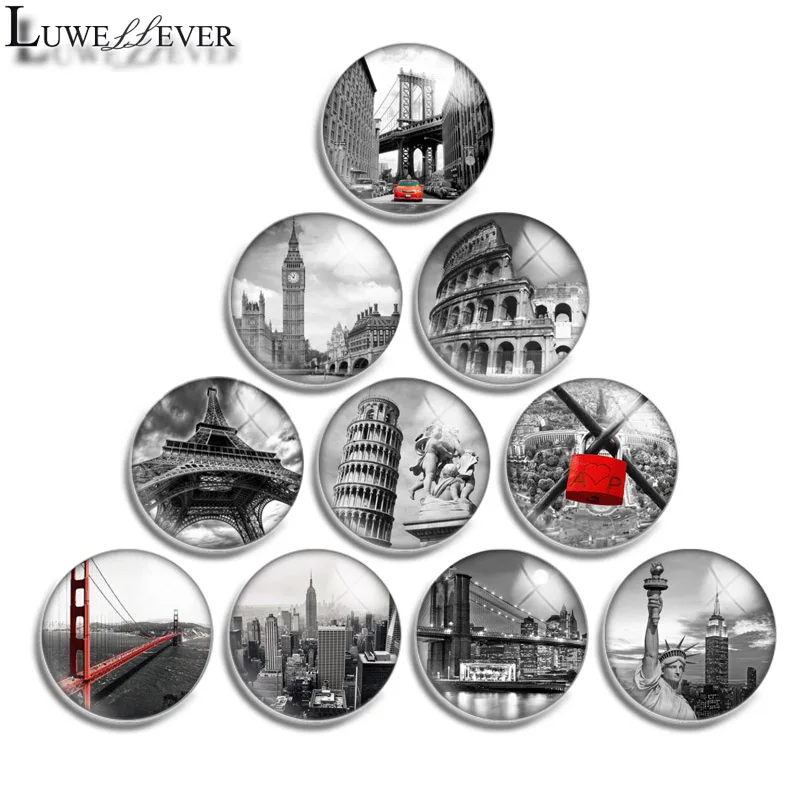 12mm 14mm 16mm 20mm 25mm 30mm 588 Modern City Mix Round Glass Cabochon Jewelry Finding 18mm Snap Button Charm Bracelet
12mm 14mm 16mm 20mm 25mm 30mm 588 Modern City Mix Round Glass Cabochon Jewelry Finding 18mm Snap Button Charm Bracelet