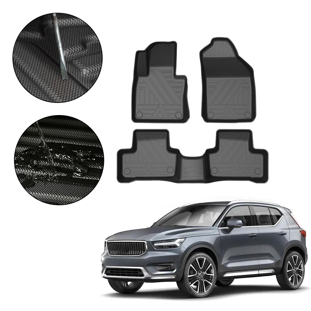 Fully Surrounded Foot Pad For Volvo XC40 2020-2021 Car Waterproof Non-Slip Rubber Floor Mat TPE Car Accessories
Fully Surrounded Foot Pad For Volvo XC40 2020-2021 Car Waterproof Non-Slip Rubber Floor Mat TPE Car Accessories