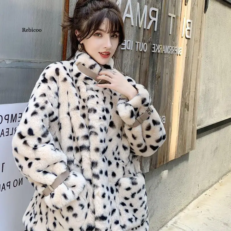 Fur Coat Teddy Jacket Solid Slim Winter Coat Women Jacket Women Overcoat Female Plush Jacket Fashion Female Coat Winter Leopard
Fur Coat Teddy Jacket Solid Slim Winter Coat Women Jacket Women Overcoat Female Plush Jacket Fashion Female Coat Winter Leopard