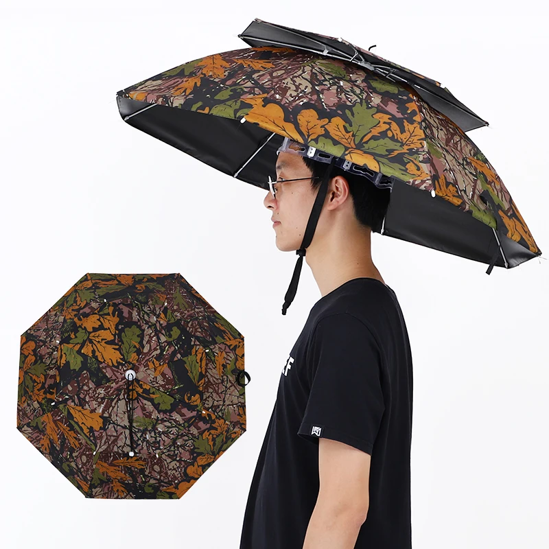 Double Vinyl Umbrella Head Hat, Fishing Gear, Sunshade Umbrella, Adult Outdoor, UV Protection
Double Vinyl Umbrella Head Hat, Fishing Gear, Sunshade Umbrella, Adult Outdoor, UV Protection