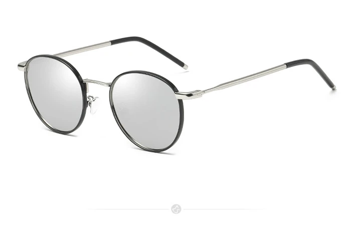 Metalowe okrągłe fotochromowe okulary przeciwsłoneczne – spolaryzowane dla krótkowzroczności 25 Ha2a57961ed8d4e6495f9e99bcc41a922X