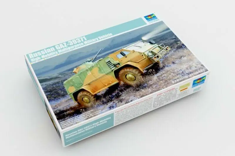 Модель Trumpeter 05594 1/35 русский GAZ39371 с высоким уровнем мобильности многоцелевой военное транспортное средство модель комплект
Модель Trumpeter 05594 1/35 русский GAZ39371 с высоким уровнем мобильности многоцелевой военное транспортное средство модель комплект