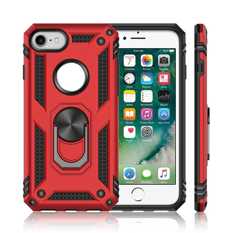 Luxury Armor Phone Case For iPhone SE 2020 SE2 5 5S 6 6S 7 8 Plus X XS XR 11 12 13 Pro Max Metal Finger Ring Hard PC Back Cover
Luxury Armor Phone Case For iPhone SE 2020 SE2 5 5S 6 6S 7 8 Plus X XS XR 11 12 13 Pro Max Metal Finger Ring Hard PC Back Cover