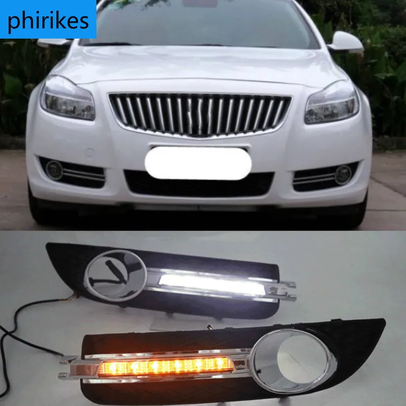 2PCS LED DRL Daytime Running Light Daylight With Turn Signal Lamp For Buick Regal 2009-2013
2PCS LED DRL Daytime Running Light Daylight With Turn Signal Lamp For Buick Regal 2009-2013