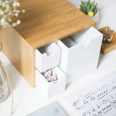 Office desktop storage box rack riveted bamboo wood creative living room bedroom debris office supplies finishing box
Office desktop storage box rack riveted bamboo wood creative living room bedroom debris office supplies finishing box