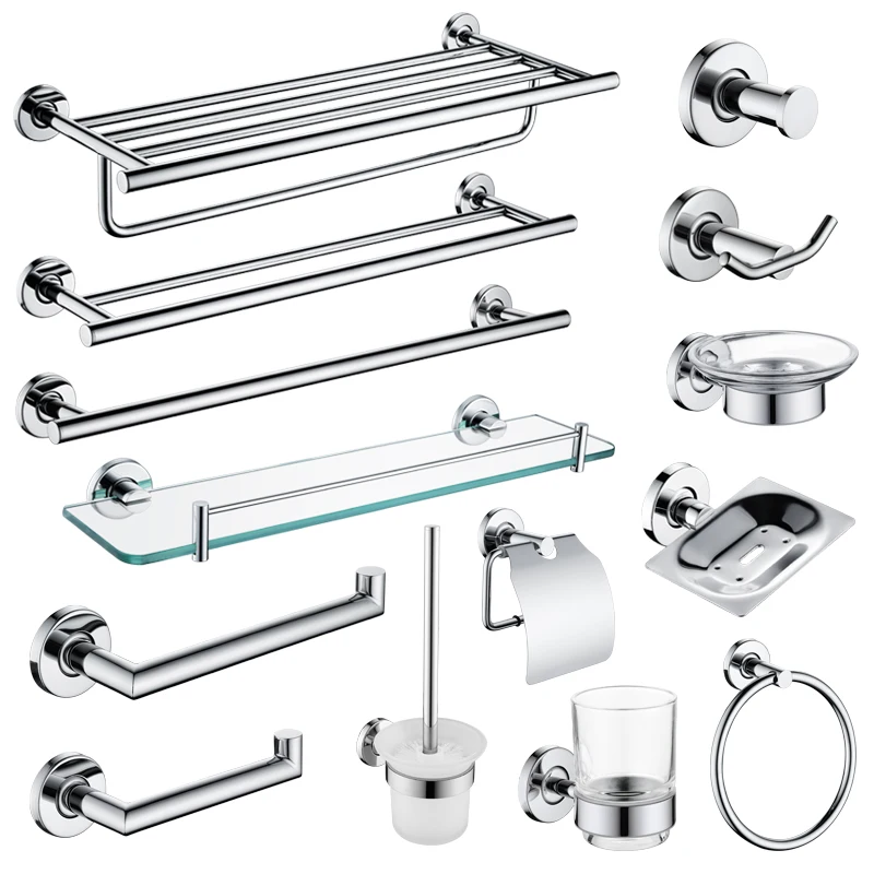 Bathroom Accessories Stainless Steel Polish Towel Shelf Toilet Paper Holder Soap Holder Towel Rack Toothbrush Holder Robe Hook
Bathroom Accessories Stainless Steel Polish Towel Shelf Toilet Paper Holder Soap Holder Towel Rack Toothbrush Holder Robe Hook