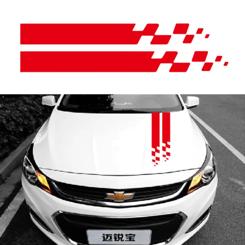 Olevo 2pcs 90x9cm Black White Red Car Sticker Vinyl Car Bonnet Stripes Hood Sticker Cover For MINI Cooper R50 R53 R56 R55
Olevo 2pcs 90x9cm Black White Red Car Sticker Vinyl Car Bonnet Stripes Hood Sticker Cover For MINI Cooper R50 R53 R56 R55