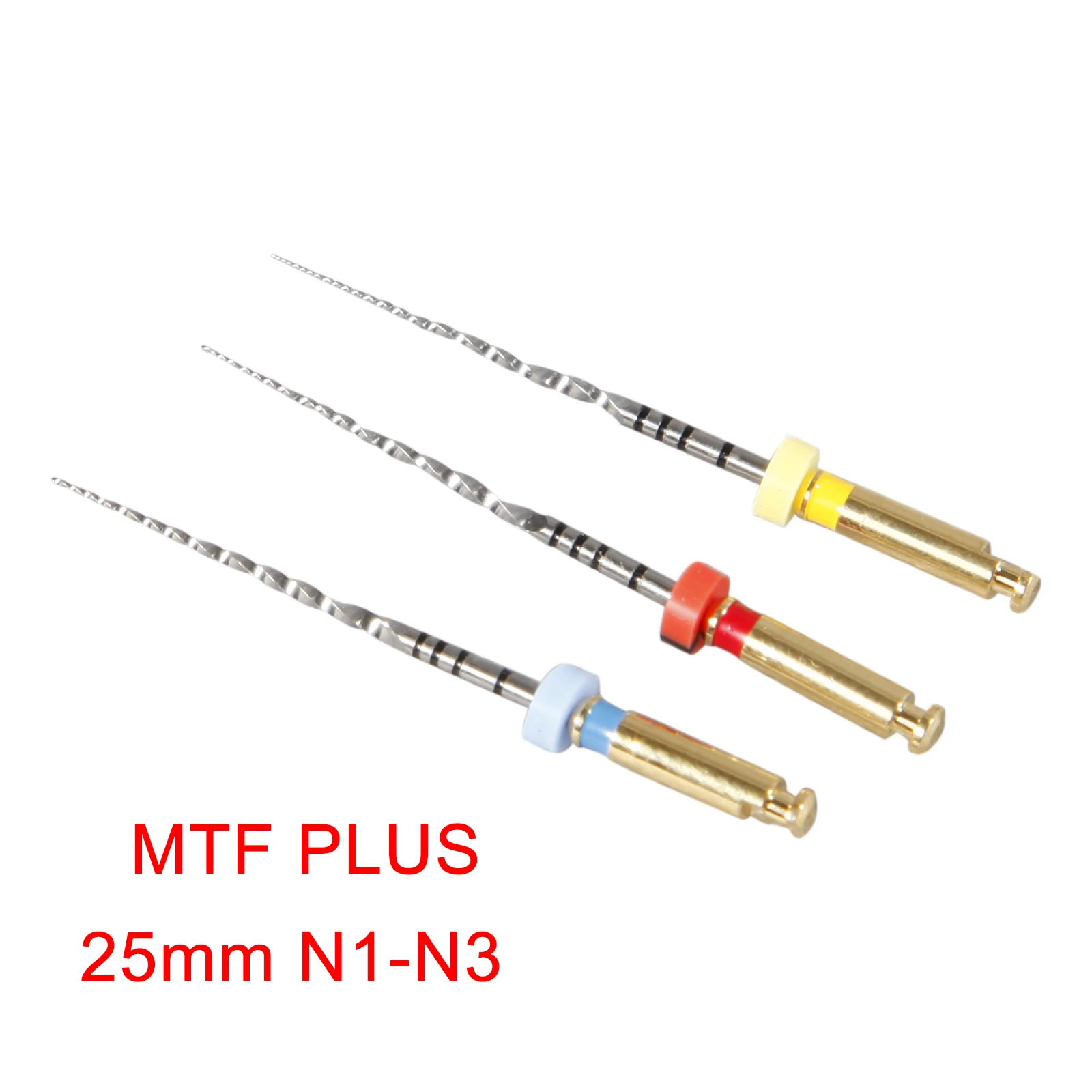 Dental Endodontic NiTi MTF Tips Files 25mm N1 N2 N3 for Engine Use Use Cutting Root Canal MTF-PLUS
Dental Endodontic NiTi MTF Tips Files 25mm N1 N2 N3 for Engine Use Use Cutting Root Canal MTF-PLUS