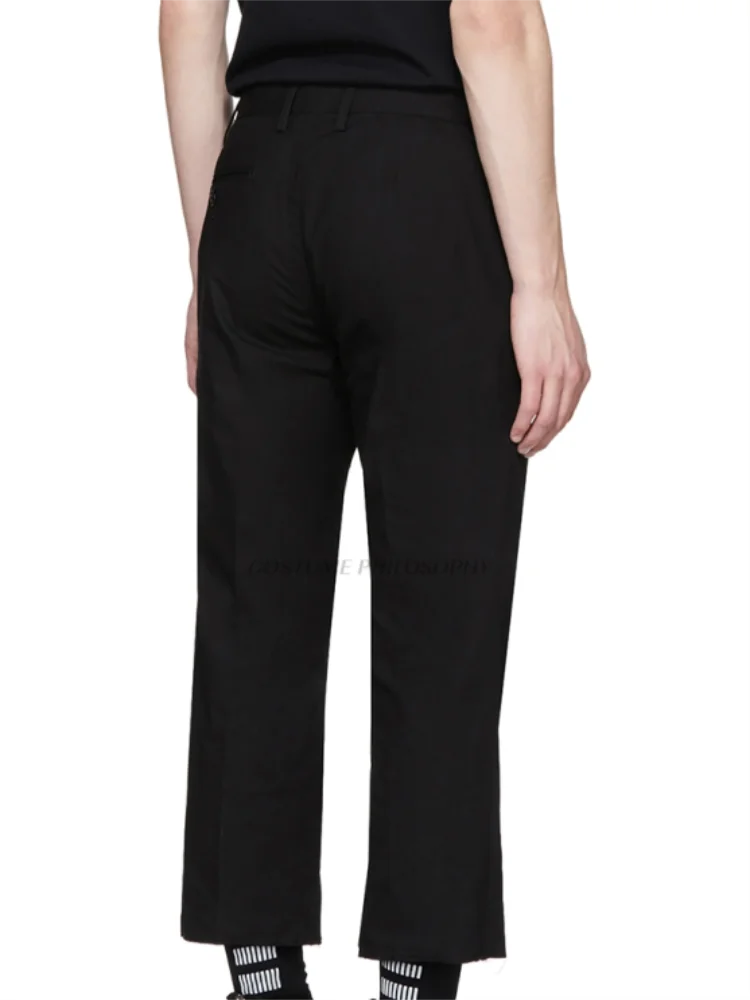 Осенне-зимние новые мужские повседневные брюки, молодежная модная тенденция, тонкий дизайн с поясом-карандашом, классические черные брюки Nine Cent
Осенне-зимние новые мужские повседневные брюки, молодежная модная тенденция, тонкий дизайн с поясом-карандашом, классические черные брюки Nine Cent