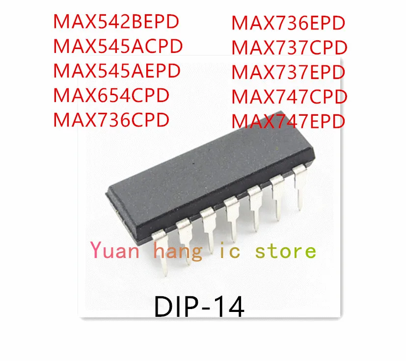 10 шт. MAX542BEPD MAX545ACPD MAX545AEPD MAX654CPD MAX736CPD MAX736EPD MAX737CPD MAX737EPD MAX747CPD MAX747CPD MAX747EPD IC
10 шт. MAX542BEPD MAX545ACPD MAX545AEPD MAX654CPD MAX736CPD MAX736EPD MAX737CPD MAX737EPD MAX747CPD MAX747CPD MAX747EPD IC