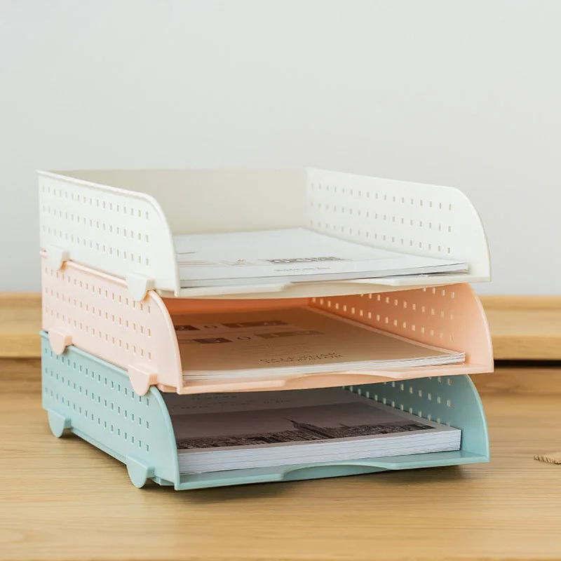 1pcs Desktop File Tray Organizer Document Paper Organizer Rack Plastic Book Shelf Storage Holder Office Stationery Storage Box
1pcs Desktop File Tray Organizer Document Paper Organizer Rack Plastic Book Shelf Storage Holder Office Stationery Storage Box