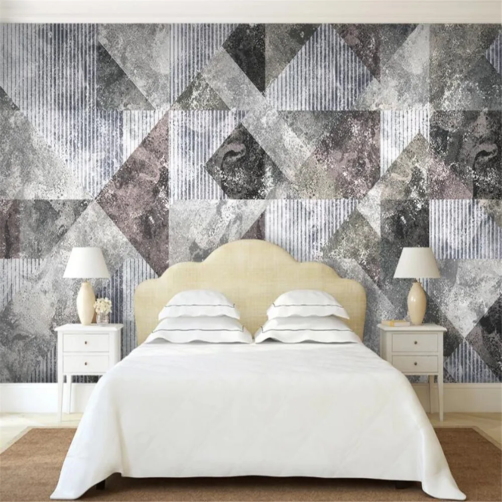 3d-роспись Milofi на заказ, современный минималистичный фон с геометрическими линиями в стиле ретро для телевизора, дивана, настенное бумажное покрытие для стен 
3d-роспись Milofi на заказ, современный минималистичный фон с геометрическими линиями в стиле ретро для телевизора, дивана, настенное бумажное покрытие для стен