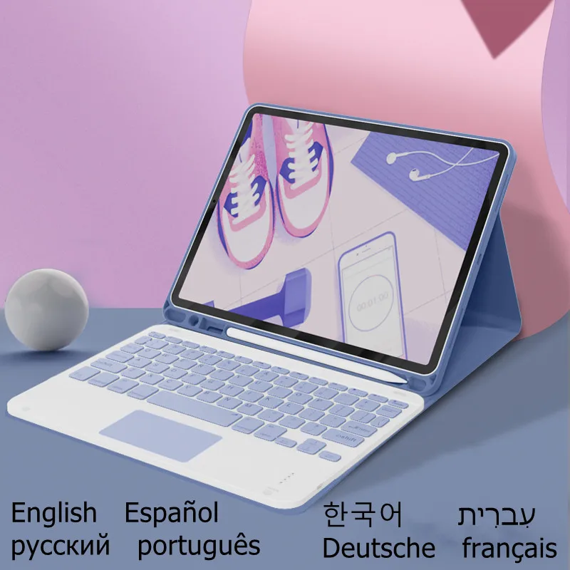 Magic Case Keyboard for IPad Pro 11 2020 Case 2021 for IPad Pro 12.9 2021 2020 2018 Spanish Russian Keyboard for IPad Pro 12 9
Magic Case Keyboard for IPad Pro 11 2020 Case 2021 for IPad Pro 12.9 2021 2020 2018 Spanish Russian Keyboard for IPad Pro 12 9