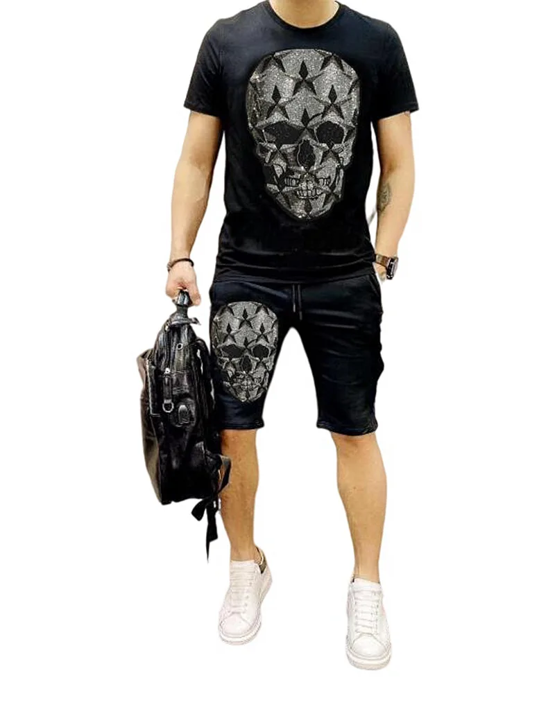 S-4XL Anime Hot Drill mens tracksuit streetwear Rhinestones suits hip hop set summer
S-4XL Anime Hot Drill mens tracksuit streetwear Rhinestones suits hip hop set summer