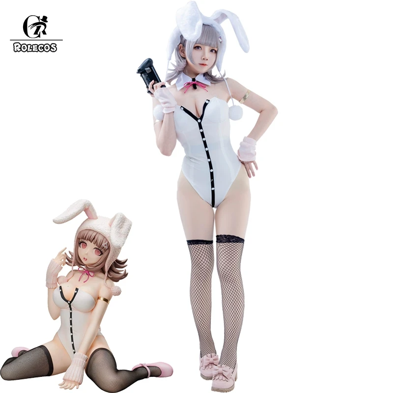 Костюм для косплея ROLECOS Super DanganRonpa 2, комбинезон для косплея Nanami ChiaKi Bunny Girl, женское сексуальное боди, комбинезон для вечевечерние НКИ на Хэллоуин
Костюм для косплея ROLECOS Super DanganRonpa 2, комбинезон для косплея Nanami ChiaKi Bunny Girl, женское сексуальное боди, комбинезон для вечевечерние НКИ на Хэллоуин