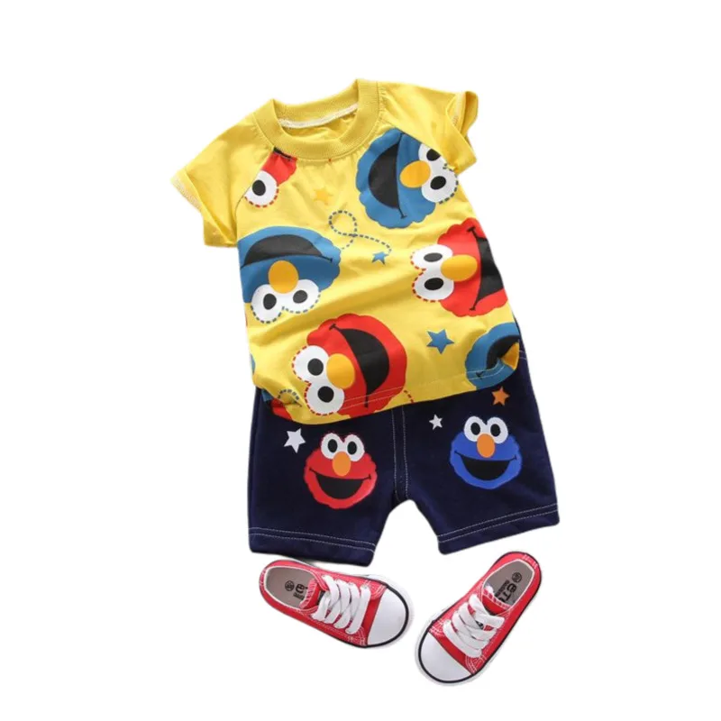 Summer Baby Cartoon Clothes Children Boys Girls Cotton T Shirt Shorts 2Pcs/sets Kids Infant Clothing Toddler Casual Sportswear
Summer Baby Cartoon Clothes Children Boys Girls Cotton T Shirt Shorts 2Pcs/sets Kids Infant Clothing Toddler Casual Sportswear