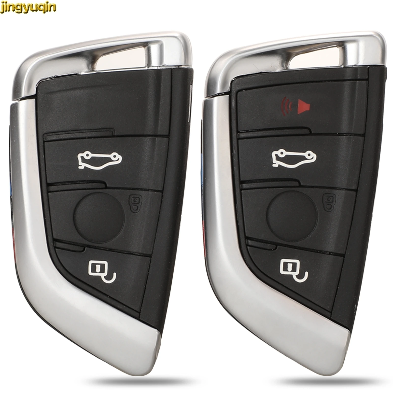 Jingyuqin Remote Car Key Fob Shell Keyless Entry For BMW F CAS4 5 7 Series X5 X6 2014 2015 2016 With Insert Key 3/4 Button
Jingyuqin Remote Car Key Fob Shell Keyless Entry For BMW F CAS4 5 7 Series X5 X6 2014 2015 2016 With Insert Key 3/4 Button