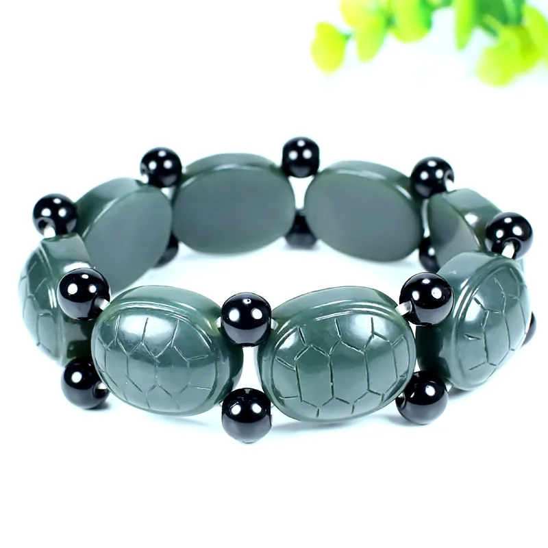 Wonderful Bottle Green jade turtle Bangle tortoise Bead bracelet Amulet Talisman
Wonderful Bottle Green jade turtle Bangle tortoise Bead bracelet Amulet Talisman