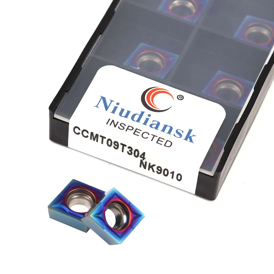 CCMT09T304 NK9010 CCMT09T308 NK9010 CNC lathe machining tool inner circle turning tool nano blue cemented carbide cutting blades
CCMT09T304 NK9010 CCMT09T308 NK9010 CNC lathe machining tool inner circle turning tool nano blue cemented carbide cutting blades