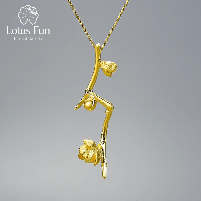 Женское винтажное ожерелье Lotus Fun, ожерелье из стерлингового серебра 925 пробы с цветком сливы 18 К под золото 2021 пробы
Женское винтажное ожерелье Lotus Fun, ожерелье из стерлингового серебра 925 пробы с цветком сливы 18 К под золото 2021 пробы