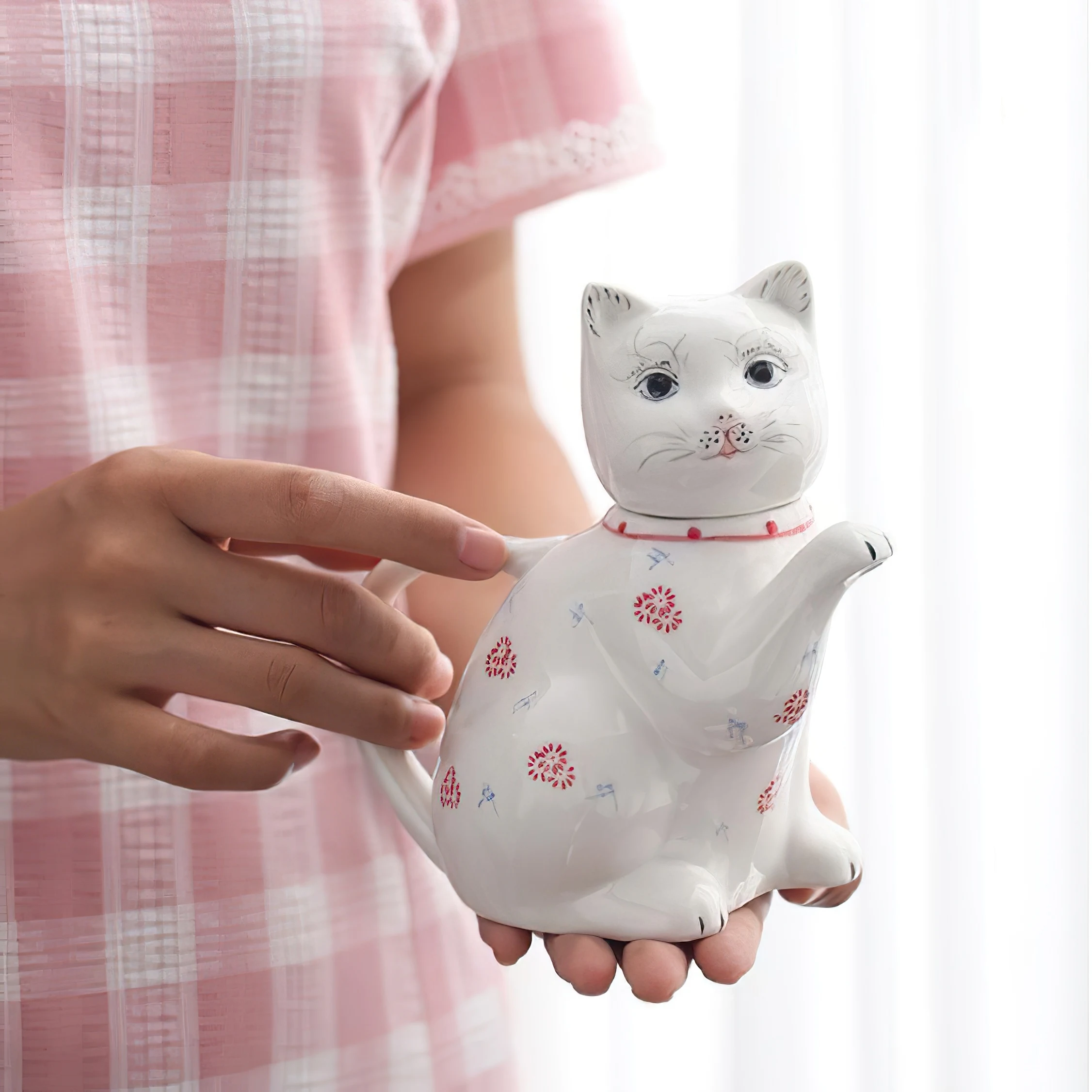 Ceramics Kettle Porcelain Flagon WaterWare Cat Pot Drink Juice Bottle Bone China Teapot Jug Drinkware Household Kitchen Supplies
Ceramics Kettle Porcelain Flagon WaterWare Cat Pot Drink Juice Bottle Bone China Teapot Jug Drinkware Household Kitchen Supplies