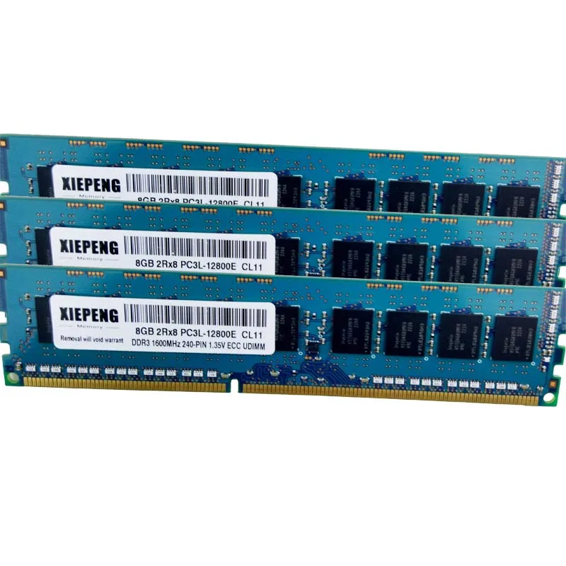 Server RAM 8GB DDR3 1600MHz ECC Unbuffered 4GB 2Rx8 PC3L-12800E For IBM System x iDataPlex dx360 M4 x3300 M4 x3500 M4 Memory
Server RAM 8GB DDR3 1600MHz ECC Unbuffered 4GB 2Rx8 PC3L-12800E For IBM System x iDataPlex dx360 M4 x3300 M4 x3500 M4 Memory