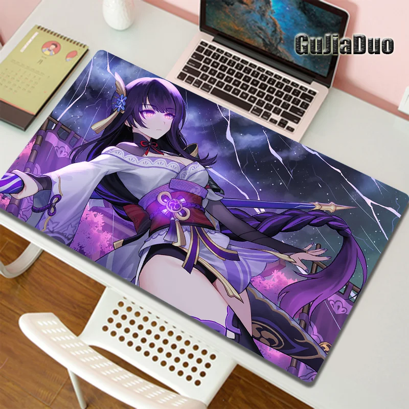Genshin Impact New Role Raiden Shogun Mouse Pad Gamer Anime Non-slip Notebook Keyboard Table Desk Mat Gaming Accessories Kawaii
Genshin Impact New Role Raiden Shogun Mouse Pad Gamer Anime Non-slip Notebook Keyboard Table Desk Mat Gaming Accessories Kawaii