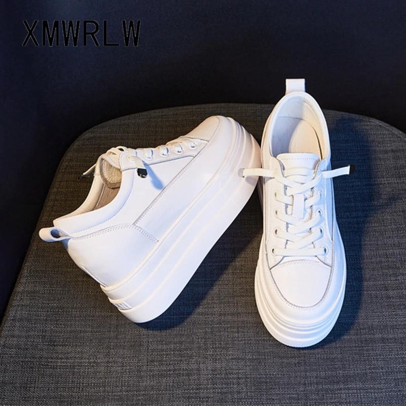XMWRLW Hidden Heel Women Shoes Casual 2021 New Genuine Leather Women Sneakers Flat Platform White Shoes Spring Autumn Shoe
XMWRLW Hidden Heel Women Shoes Casual 2021 New Genuine Leather Women Sneakers Flat Platform White Shoes Spring Autumn Shoe