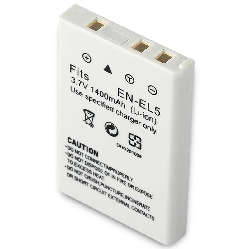 10pcs 3.6v 1400mAh EN-EL5 EN EL5 ENEL5 batteries Li-ion Battery For Nikon Coolpix P90 P100 P500 P510 P520 Battery
10pcs 3.6v 1400mAh EN-EL5 EN EL5 ENEL5 batteries Li-ion Battery For Nikon Coolpix P90 P100 P500 P510 P520 Battery