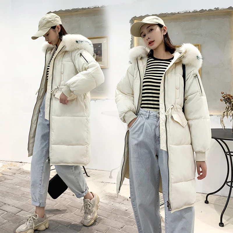 Winter Jacket Women Clothes 2019 Korean Padded Down Cotton Coat Large Fur Hooded Overcoat Ladies Long Parka Hiver 1803
Winter Jacket Women Clothes 2019 Korean Padded Down Cotton Coat Large Fur Hooded Overcoat Ladies Long Parka Hiver 1803