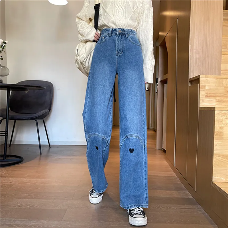 Woman Jeans High Waist Clothes Wide Leg Denim Clothing Blue Streetwear Vintage Quality Nice Vogue Harajuku Straight Pants
Woman Jeans High Waist Clothes Wide Leg Denim Clothing Blue Streetwear Vintage Quality Nice Vogue Harajuku Straight Pants