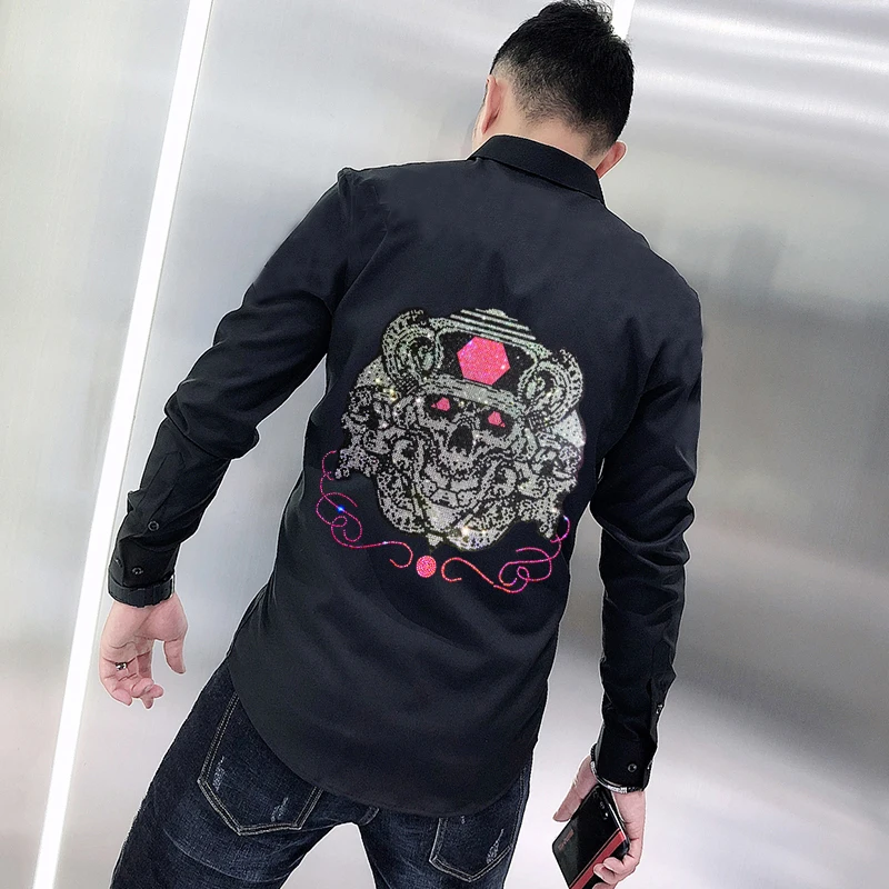 Autumn Comfortable Men's Button Design Long Sleeve Lapel Hot Diamond Craft Business T-Shirt Style New Arrival In Europe
Autumn Comfortable Men's Button Design Long Sleeve Lapel Hot Diamond Craft Business T-Shirt Style New Arrival In Europe