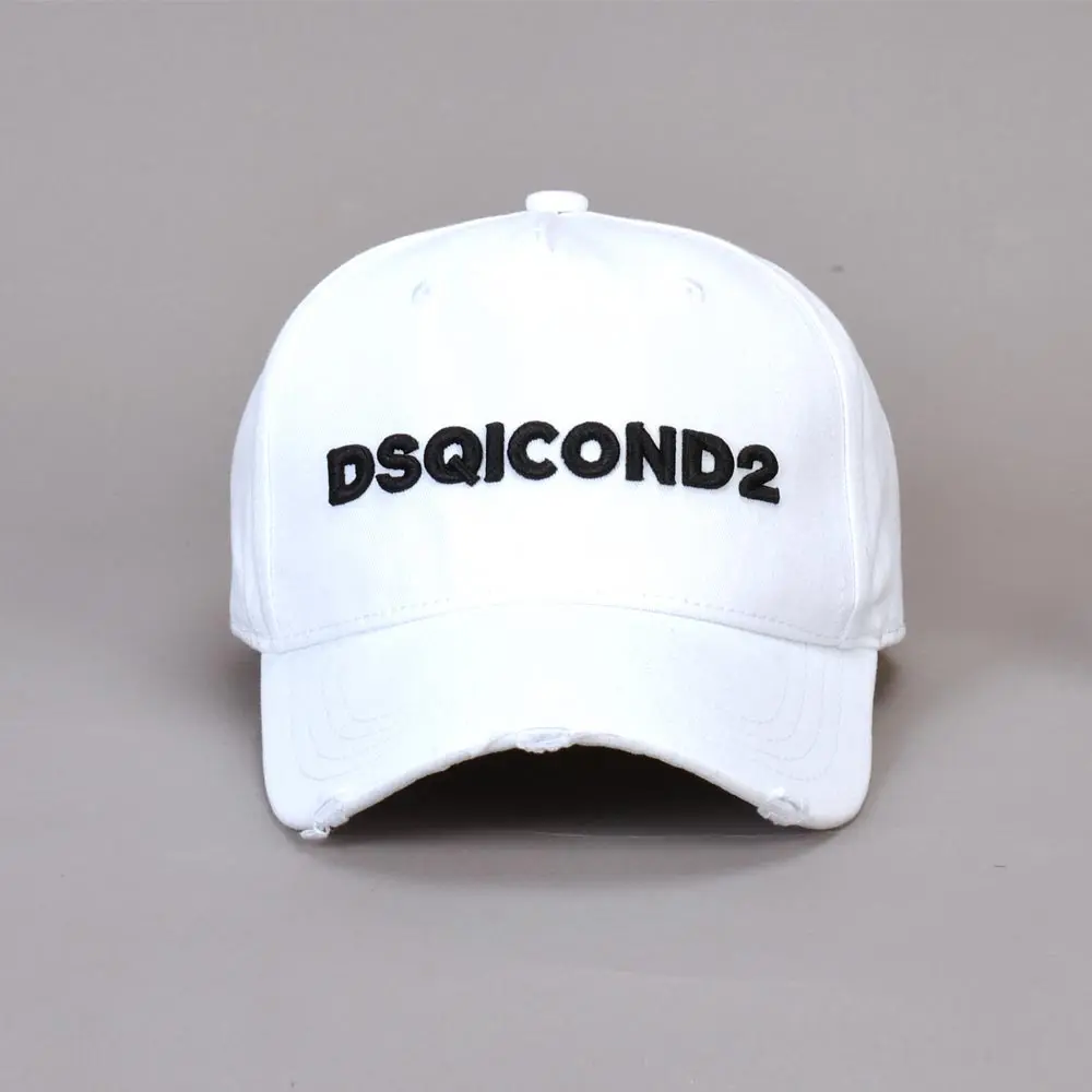 DSQICOND2, черно-белая Минималистичная теннисная палка DSQ, высококачественные мужские головные уборы, Кепка с логотипом на заказ, Мужская кепка
DSQICOND2, черно-белая Минималистичная теннисная палка DSQ, высококачественные мужские головные уборы, Кепка с логотипом на заказ, Мужская кепка